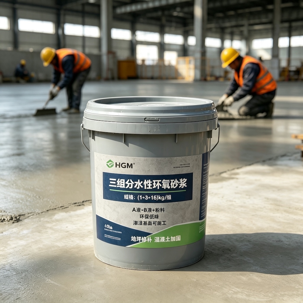 沈河三组份水性环氧砂浆